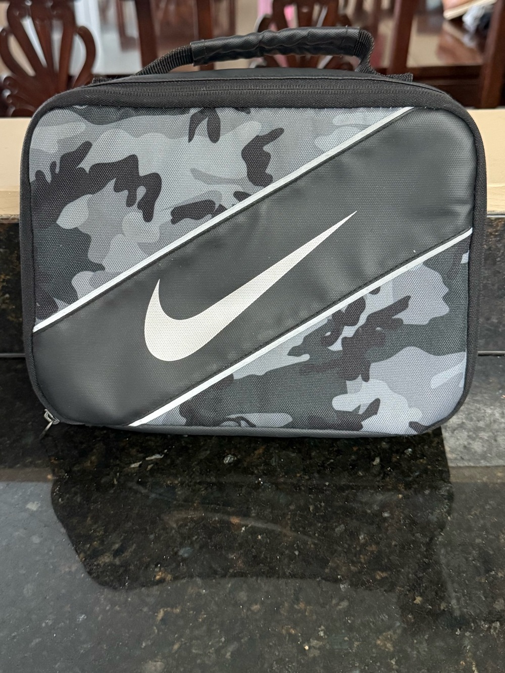 Nike Gray and Black lunch box